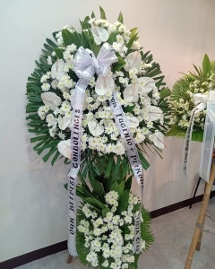 Funeral_ White Sympathy stand